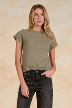 Load image into Gallery viewer, Light Olive Crewneck SS Sweater