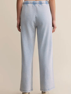 Z Supply Washed Indigo Hunter Knit Denim Pant