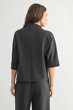 Load image into Gallery viewer, Charcoal Scuba Top + Pant Set