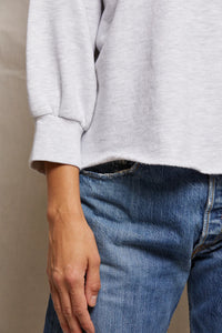 Ash Bubble Slv Sweatshirt