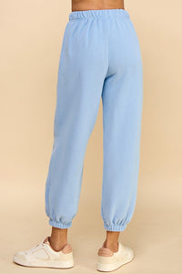 Baby Blue HW Sweat Joggers
