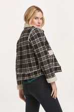 Load image into Gallery viewer, Black/White Plaid Alvie Jacket