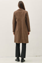 Load image into Gallery viewer, Dark Chocolate Long Coat