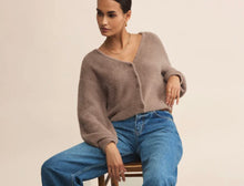 Load image into Gallery viewer, Z Supply Sadira Fluffy Cardigan Moonlight