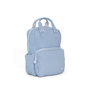 TRVL Quilted All You Need Bag-Pimlico Stripe Chambray