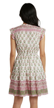 Load image into Gallery viewer, Green/Pink Floral Print Ayra Dress