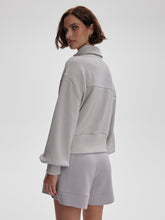 Load image into Gallery viewer, Varley Lilac Marble Gibbs Zip Through Jacket