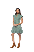 Load image into Gallery viewer, Cressida Fern Striped Dress
