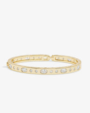 Load image into Gallery viewer, Melinda Maria Ashley Sunset Lock Cuff 6mm-Gold/White