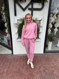 Varley Pink Betsy Sweat