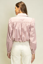 Load image into Gallery viewer, Gathered Hem Lightweight Jacket