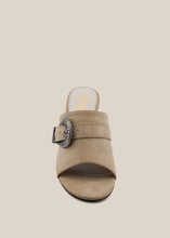 Load image into Gallery viewer, Ivory Buckle Giselle Heel