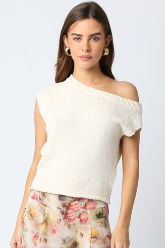 Natural Claire Knit Top
