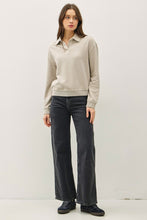 Load image into Gallery viewer, Stone Cozy Acid Wash Henley Pullover