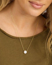 Load image into Gallery viewer, Melinda Maria Mama Baroness Pendant Necklace-Gold