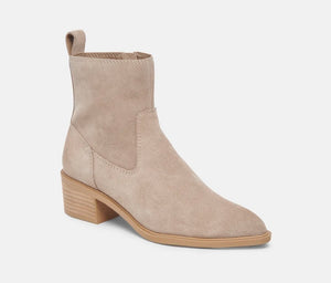 Bili H2O Taupe Suede Bootie