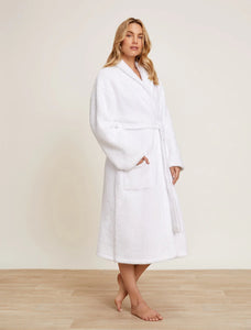 Barefoot Dreams White CC Adult Robe