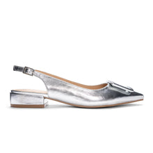 Load image into Gallery viewer, Silver Sweetie Metallic Flat