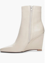 Load image into Gallery viewer, CL Cream Leather Bootie