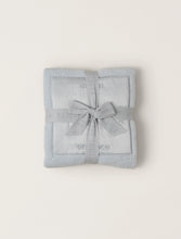 Load image into Gallery viewer, Barefoot Dreams CC Satin Trim Baby Blanket Blue