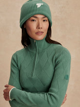 Load image into Gallery viewer, Varley Deep Sea Lawson Half-Zip Knit