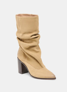Talina Dk Taupe Suede Boot-Dolce Vita