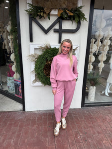 Varley Pink Betsy Sweat