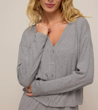 Load image into Gallery viewer, Z Supply Heather Grey Mara Rib Cardigan