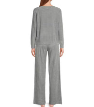 Load image into Gallery viewer, Barefoot Dreams CCUL Moonbeam Jersey Roll Pullover w/ Wide Leg Pant Set