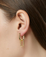 Load image into Gallery viewer, Ana Luisa Double Hoop Earrings- Ash Double