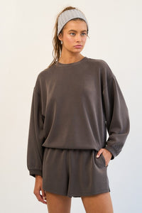 Charcoal Mist Scuba Modal Set