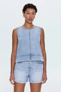 Pistola Rue Pop Over Swing Shirt-Berkeley