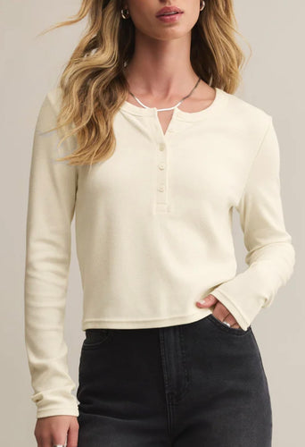 Z Supply Crystal Ferris Henley Top