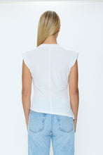 Load image into Gallery viewer, Pistola Nya Draped Tee Le Blanc