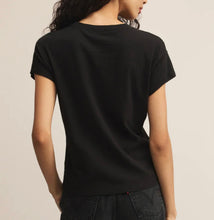 Load image into Gallery viewer, Z Supply Black Modern Slub Tee