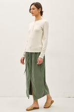 Load image into Gallery viewer, Oatmeal Modal Ribbed LS Henley Top