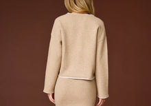 Load image into Gallery viewer, Taupe Stitch Detail Sweater