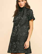 Load image into Gallery viewer, Black Back Neck Ribbon Tie Dress