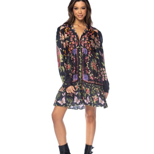Paradise Floral Lune Dress