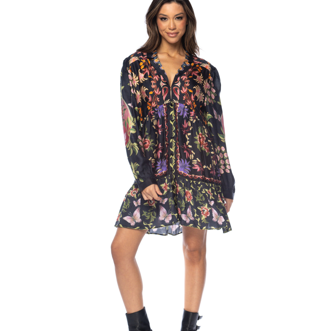 Paradise Floral Lune Dress