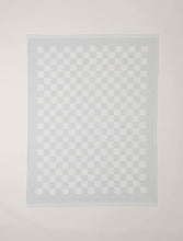 Load image into Gallery viewer, Barefoot Dreams CC Cotton Checkered Throw-Gray/Cream