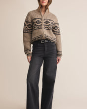 Load image into Gallery viewer, Z Supply Smoked Heather Bismark Zip Cardigan