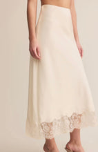 Load image into Gallery viewer, Z Supply Cloud Cinder Lace Midi Skirt