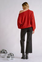 Load image into Gallery viewer, Red Soft OTS Sweater