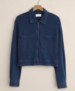 Z Supply Indigo Heritage Knit Jacket
