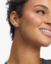 Load image into Gallery viewer, Melinda Maria Silver Jaguar Pave Studs