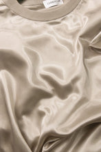 Load image into Gallery viewer, Lt. Taupe Satin Dolman Slv Top