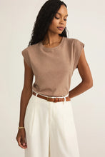 Load image into Gallery viewer, Z Supply Iced Coffee Camino Slub Top