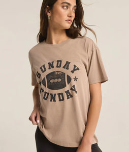 Z Supply Latte Sunday Funday Tee