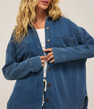 Load image into Gallery viewer, Z Supply Vintage Denim All Day Knit Jacket